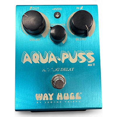 Used Way Huge Electronics WHE701 Aqua Puss Analog Delay Effect Pedal