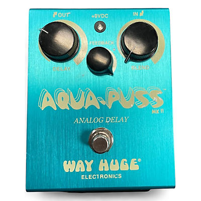 Used Way Huge Electronics WHE701 Aqua Puss Analog Delay Effect Pedal