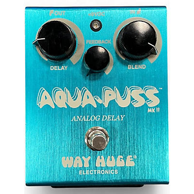 Used Way Huge Electronics WHE701 Aqua Puss Analog Delay Effect Pedal