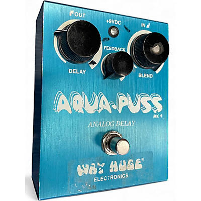 Used Way Huge Electronics WHE701 Aqua Puss Analog Delay Effect Pedal