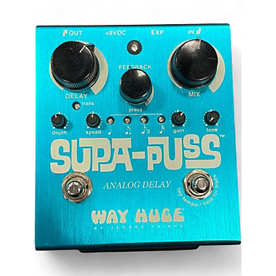 Used Way Huge Electronics WHE707 Supa Puss Delay Effect Pedal