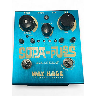 Used Way Huge Electronics WHE707 Supa Puss Delay Effect Pedal