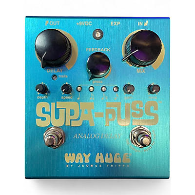 Used Way Huge Electronics WHE707 Supa Puss Delay Effect Pedal