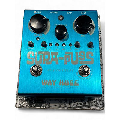 Used Way Huge Electronics WHE707 Supa Puss Delay Effect Pedal