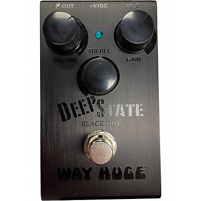 Used Way Huge Electronics WM20BK Deep State Blackout Joe Bonamassa Signature Overdrive Effect Pedal