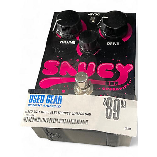 Way Huge Electronics Used Way Huge Electronics Whe205 Saucy Effect Pedal