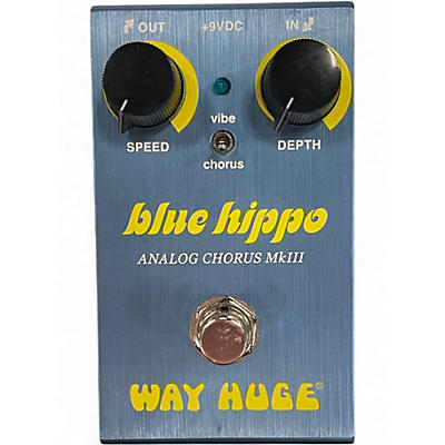 Used Way Huge Electronics blue hippo Effect Pedal