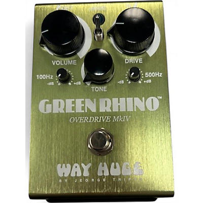 Way Huge Electronics Used Way Huge Electronics green rhino mark iV WHE207 Effect Pedal