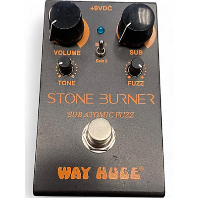 Used Way Huge Electronics stone burner sub atomic fuzz Effect Pedal