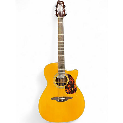 Used Wechter Guitars GA 8221CE Natural Acoustic Electric Guitar Natural