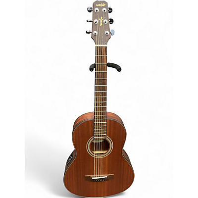 Used Wechter Guitars TV-1720E Mahogany Acoustic Electric Guitar