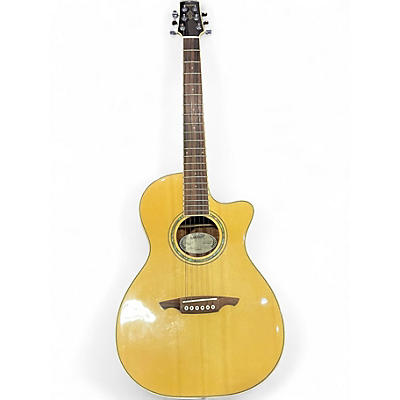 Used Wechter Guitars nv5513ve Natural Acoustic Electric Guitar
