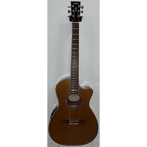 Used Wechter Nashville Natural Acoustic Electric Guitar Natural