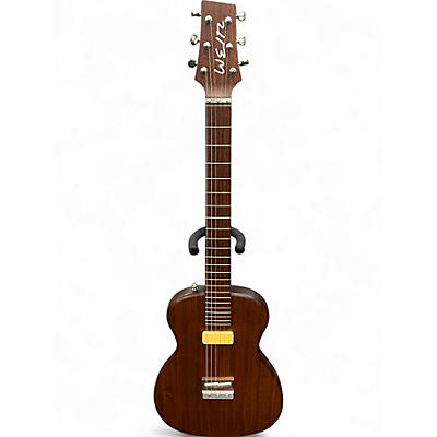 Used Weir POORBOY Natural Solid Body Electric Guitar