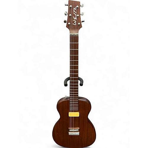 Used Weir POORBOY Natural Solid Body Electric Guitar Natural