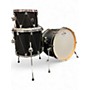 Used Welch Tuning Systems 3 Piece Epiphany Series Matte Black Drum Kit Matte Black