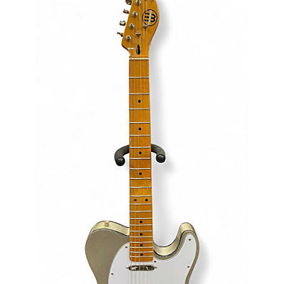Used Welsh Guitars guitar Silver Sparkle Solid Body Electric Guitar