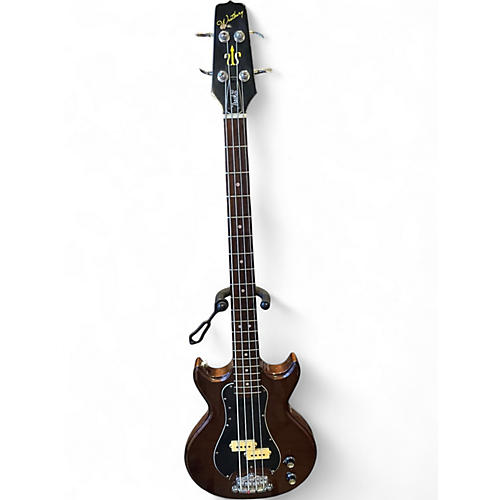 Used Westbury Track 2 Brown Electric Bass Guitar Brown