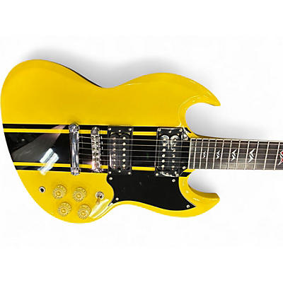 Used Westcreek RACER Yellow Solid Body Electric Guitar