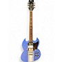 Used Westcreek racer Blue Solid Body Electric Guitar Blue