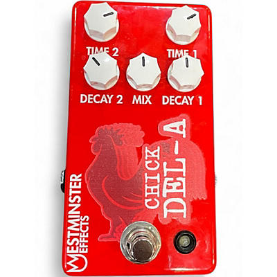 Used Westminster Chick Del a Effect Pedal