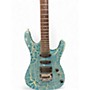 Used Westone  Spectrum 1A 1989 blue white crackle Solid Body Electric Guitar blue white crackle