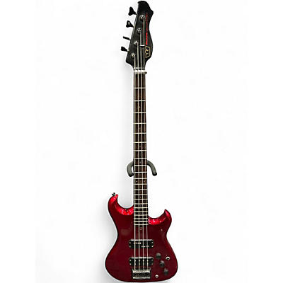 Used Westone Spectrum gt bass Chrome Red Electric Bass Guitar