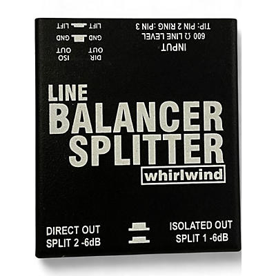 Whirlwind Used Whirlwind Line Balance Splitter Audio Converter