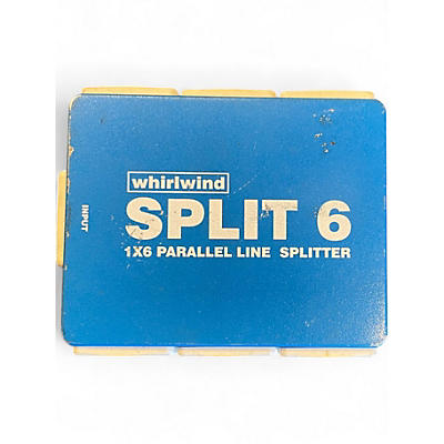 Used Whirlwind SPLIT 6 1x6 Line Level Parallel Splitter Line Mixer