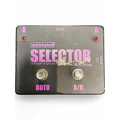Used Whirlwind Selector AB Box Pedal