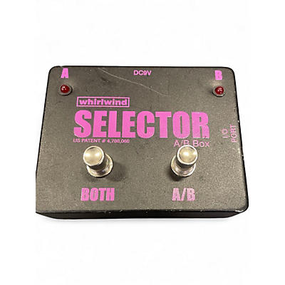 Used Whirlwind Selector AB Box Pedal
