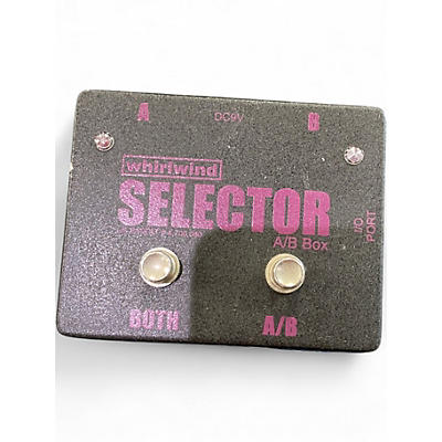 Used Whirlwind Selector AB Box Pedal