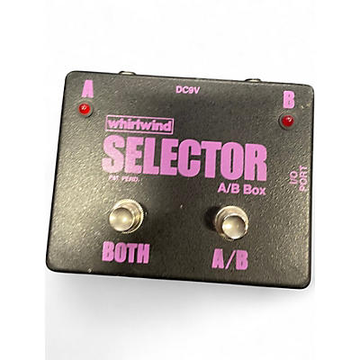 Used Whirlwind Selector AB Box Pedal