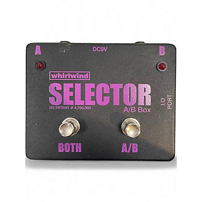 Used Whirlwind Selector AB Box Pedal