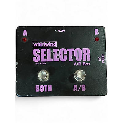 Used Whirlwind Selector AB Box Pedal