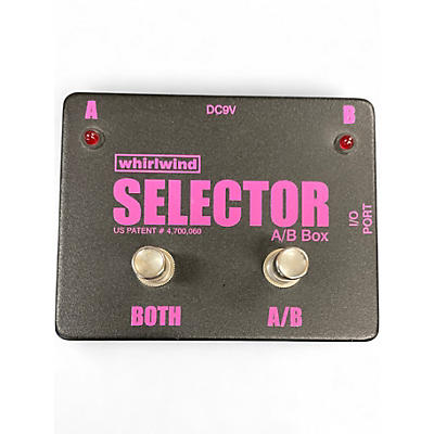 Used Whirlwind Selector AB Box Pedal