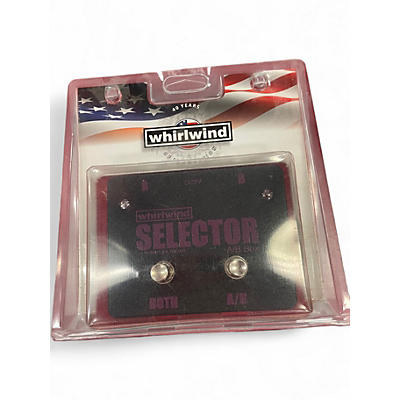 Used Whirlwind Selector AB Box Pedal