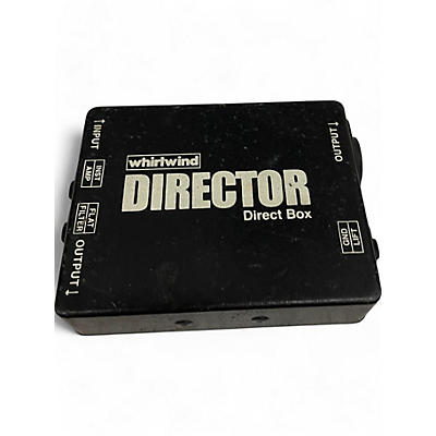 Whirlwind Used Whirlwind director Direct Box