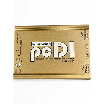 Used Whirlwind pcDI STEREO DIRECT BOX Direct Box