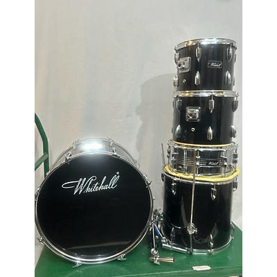 Used Whitehall 5 piece Deluxe Black Drum Kit