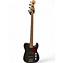 Used Wide Load single cut Black Electric Bass Guitar Black