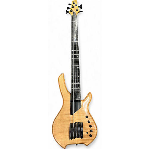 Used Wilcox SABER 5 Natural Electric Bass Guitar Natural