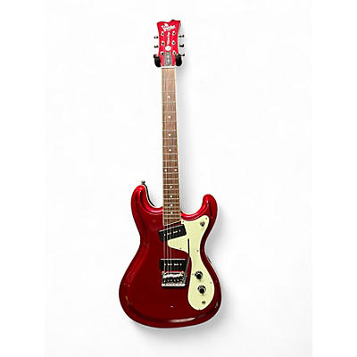 Used Wilson Bros VM65 The Ventures Candy Apple Red Solid Body Electric Guitar