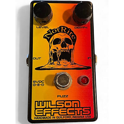 Used Wilson Effects NotRite Effect Pedal
