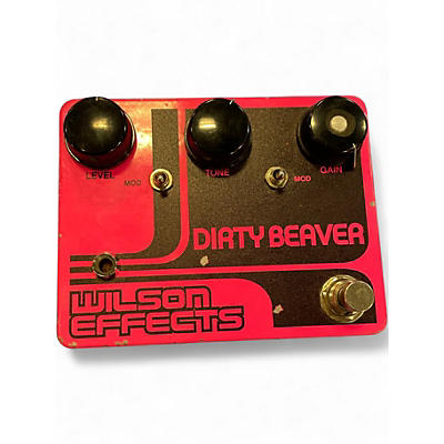 Used Wilson Effects dirty beaver Effect Pedal