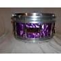 Used Used Winklers Custom Drums 15in Aluminum And Maple Snare Drum Purple Purple 35