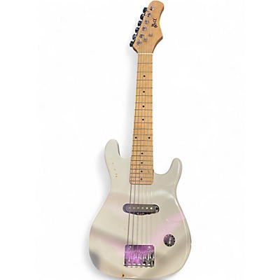Used Winzz EGM100-WH White Solid Body Electric Guitar