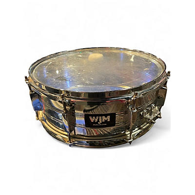 Used Wjm Percussion 14X5.5 Snare Chrome Drum