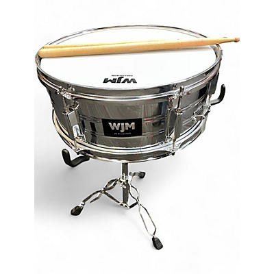 Used Wjm Precussion 14in WJM Student Snare Kit chrome Drum