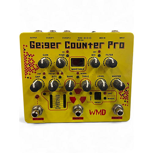 Used Wmd Geiger Counter Pro Effect Pedal